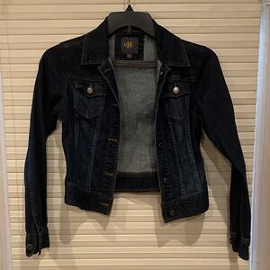 The Limited Dark Blue Jean Jacket